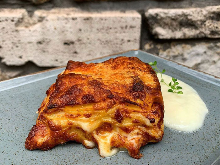 Lasagna al forno - La Taverna della Rocca, Tivoli