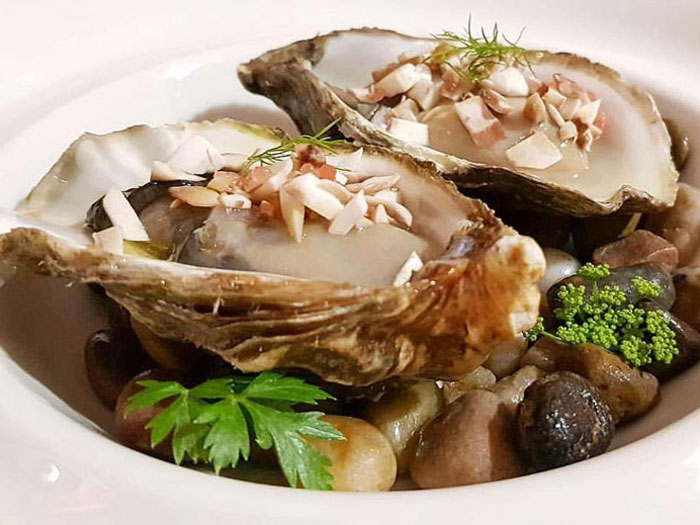 Ostriche con guarnizioni - La Taverna della Rocca, Tivoli